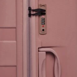©TROLLEYZ - Paris No.5 - Kofferset 2 Delig - 55+78cm Met TSA Slot - Dubbele Wielen - 360° Spinners - 100% Polypropyleen - Reiskoffers In Rose Blush -Koffer Winkel 1200x1200 2476