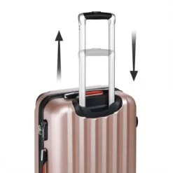 Monzana Hardcase Kofferset 4 Delig - Baseline Beautycase/M/L/XL - Rosé 26 Monzana Hardcase Kofferset 4 Delig - Baseline Beautycase/M/L/XL - Rosé -Koffer Winkel 1200x1200 2494