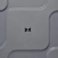 ©TROLLEYZ - Venice No.10 - Trolley - 55cm Met TSA Slot - Dubbele Wielen - 360° Spinners - 100% Polypropyleen - Handbagage Koffer In Silver Stone -Koffer Winkel 1200x1200 26