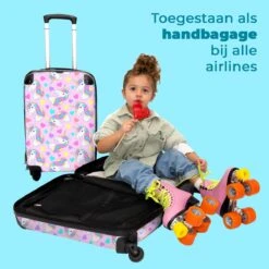 NoBoringSuitcases.com® Koffer - Eenhoorn - Meisje - Patroon - Hartje - Past Binnen 55x40x20 Cm En 55x35x25 Cm - Handbagage - Trolley - Fotokoffer - Cabin Size - Print 15 NoBoringSuitcases.com® Koffer - Eenhoorn - Meisje - Patroon - Hartje - Past Binnen 55x40x20 Cm En 55x35x25 Cm - Handbagage - Trolley - Fotokoffer - Cabin Size - Print -Koffer Winkel 1200x1200 266