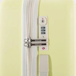 Decent Star Maxx Handbagage Koffer - 55 Cm - TSA Slot - Pastel Geel -Koffer Winkel 1200x1200 342