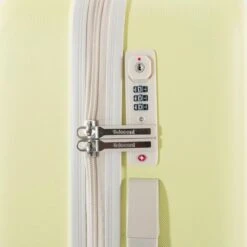 Decent Star Maxx Handbagage Koffer - 55 Cm - TSA Slot - Pastel Geel -Koffer Winkel 1200x1200 343