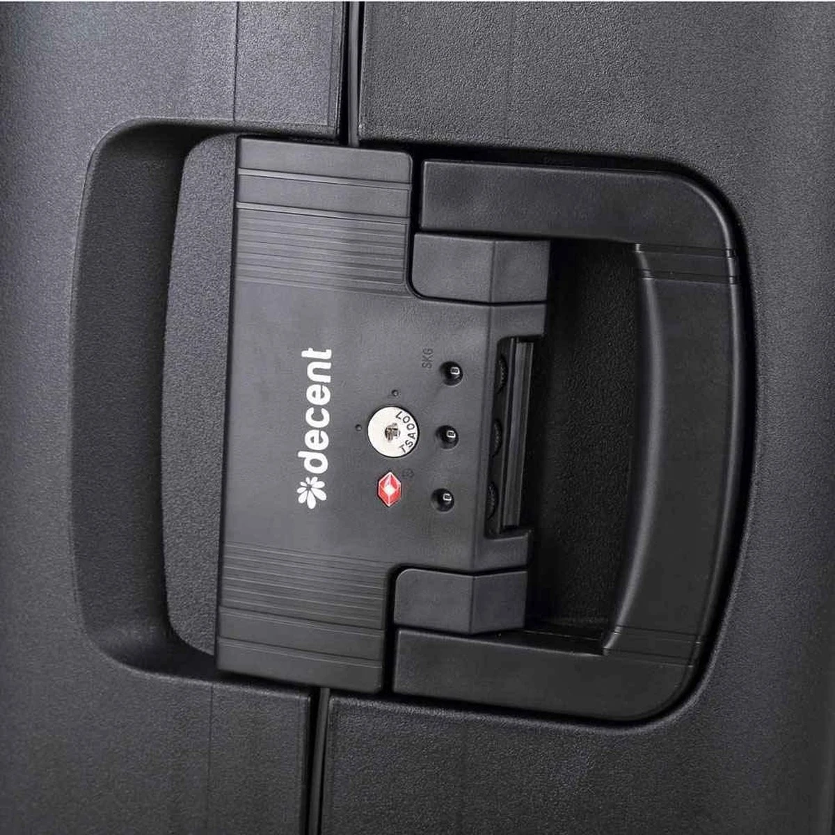 Decent Transit Handbagage Koffer - 55 Cm - Zwart 13 Decent Transit Handbagage Koffer - 55 Cm - Zwart - Afbeelding 11