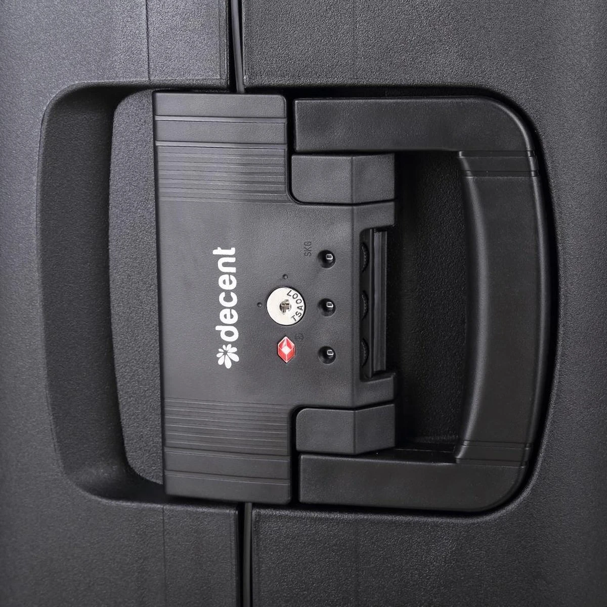 Decent Transit Handbagage Koffer - 55 Cm - Zwart 16 Decent Transit Handbagage Koffer - 55 Cm - Zwart - Afbeelding 14