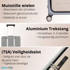 Asyam Units- Handbagage- Invouwbaar- Koffer- Koffer 38L- Spinner Wielen- TSA Slot- Lichtgewicht- Khaki 13 Asyam Units- Handbagage- Invouwbaar- Koffer- Koffer 38L- Spinner Wielen- TSA Slot- Lichtgewicht- Khaki -Koffer Winkel 1200x1200 398