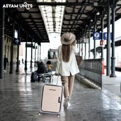 Asyam Units- Handbagage- Invouwbaar- Koffer- Koffer 38L- Spinner Wielen- TSA Slot- Lichtgewicht- Khaki 15 Asyam Units- Handbagage- Invouwbaar- Koffer- Koffer 38L- Spinner Wielen- TSA Slot- Lichtgewicht- Khaki -Koffer Winkel 1200x1200 399