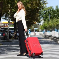 Biggdesign Cats Koffer - Ruimbagage Koffer - Rood - Large -Koffer Winkel 1200x1200 449