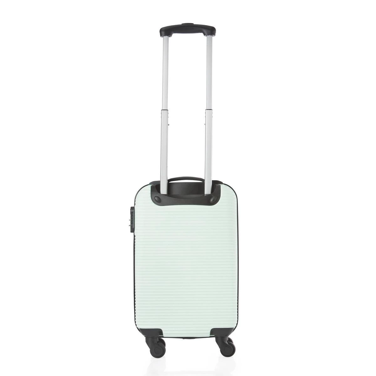 TravelZ Horizon Handbagagekoffer - 54cm Handbagage Trolley Met Gevoerde Binnenkant - Mint 4 TravelZ Horizon Handbagagekoffer - 54cm Handbagage Trolley Met Gevoerde Binnenkant - Mint - Afbeelding 2