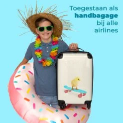 NoBoringSuitcases.com® Kinderkoffer - Trolley Op Wieltjes - Kuiken - Skateboard - Blauw - Kinderen - Dieren - Reiskoffer Kinderen - Past Binnen 55x40x20 Cm En 55x35x25 Cm - Fotokoffer 14 NoBoringSuitcases.com® Kinderkoffer - Trolley Op Wieltjes - Kuiken - Skateboard - Blauw - Kinderen - Dieren - Reiskoffer Kinderen - Past Binnen 55x40x20 Cm En 55x35x25 Cm - Fotokoffer -Koffer Winkel 1200x1200 530