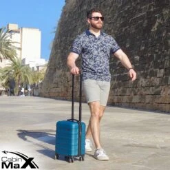 CabinMax Handbagage Koffer - Trolley 30L - Harde Reiskoffer - 45x36x20cm - Lichtgewicht - Groot Capaciteit - Endless Sea -Koffer Winkel 1200x1200 569