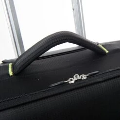 Decent Handbagage Koffer / Trolley / Reiskoffer - 50 Cm - 35 Liter - Polyester - Super-Light - Zwart -Koffer Winkel 1200x1200 591