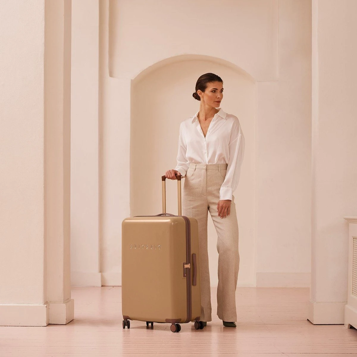 SUITSUIT - Fab Seventies - Cuban Sand - Reiskoffer (76 Cm) 4 SUITSUIT - Fab Seventies - Cuban Sand - Reiskoffer (76 Cm) - Afbeelding 2