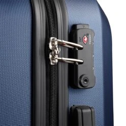 Swiss - Lausanne - Handbagage Koffer - 4 Wielen - TSA-Cijferslot - Blauw -Koffer Winkel 1200x1200 637