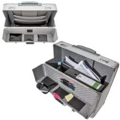 Tectake Business Pilotenkoffer - 55 X 49 X 22 Cm -Koffer Winkel 1200x1200 671