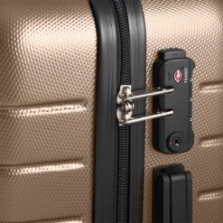 Swiss Alpine 2.0 - Handbagage Koffer - 55x35x20 Cm - 4 Wielen - Goud - Brons 12 Swiss Alpine 2.0 - Handbagage Koffer - 55x35x20 Cm - 4 Wielen - Goud - Brons -Koffer Winkel 1200x1200 73