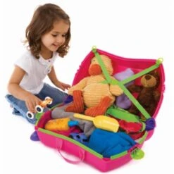 Trunki Ride-On Handbagage Koffer 46 Cm - Trixie 26 Trunki Ride-On Handbagage Koffer 46 Cm - Trixie -Koffer Winkel 1200x1200 737