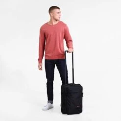 Eastpak TRANVERZ XS Reiskoffer, Handbagage (48 X 32 X 21 Cm) - Black -Koffer Winkel 1200x1200 768