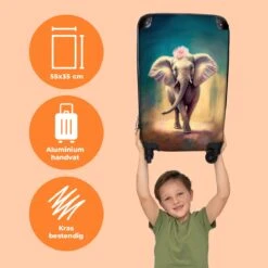 NoBoringSuitcases.com® Koffer - Handbagage Trolley - Olifant - Verf - Bloemen - Portret - Abstract - Reiskoffer Met Wielen - Past Binnen 55x40x20 Cm En 55x35x25 Cm - Koffertje - Fotokoffer 13 NoBoringSuitcases.com® Koffer - Handbagage Trolley - Olifant - Verf - Bloemen - Portret - Abstract - Reiskoffer Met Wielen - Past Binnen 55x40x20 Cm En 55x35x25 Cm - Koffertje - Fotokoffer -Koffer Winkel 1200x1200 797