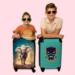 NoBoringSuitcases.com® Koffer - Handbagage Trolley - Olifant - Verf - Bloemen - Portret - Abstract - Reiskoffer Met Wielen - Past Binnen 55x40x20 Cm En 55x35x25 Cm - Koffertje - Fotokoffer 17 NoBoringSuitcases.com® Koffer - Handbagage Trolley - Olifant - Verf - Bloemen - Portret - Abstract - Reiskoffer Met Wielen - Past Binnen 55x40x20 Cm En 55x35x25 Cm - Koffertje - Fotokoffer -Koffer Winkel 1200x1200 801