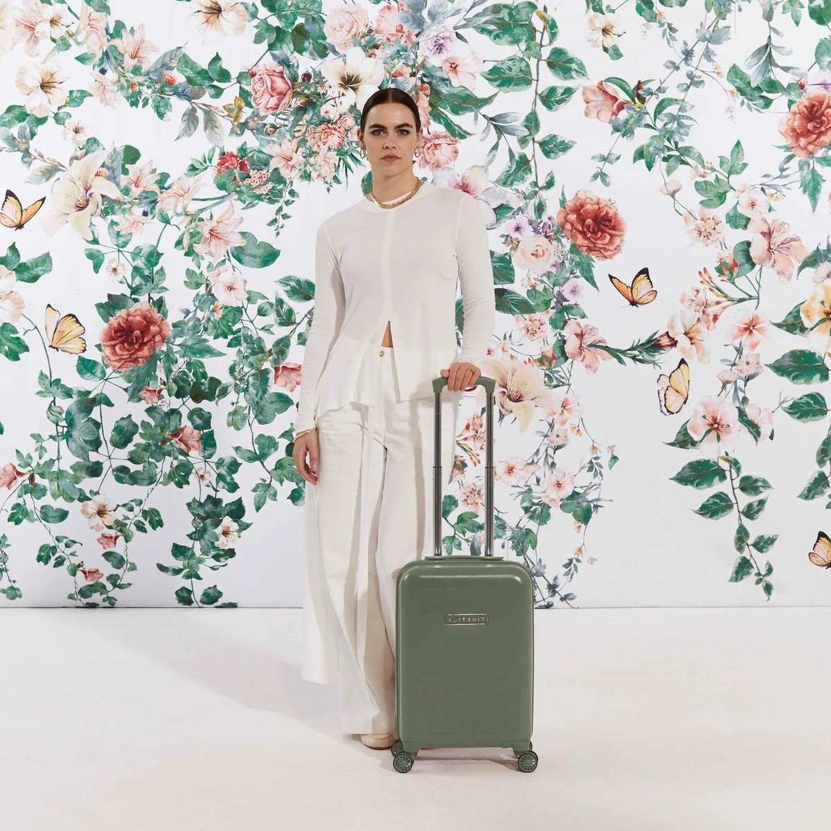 SUITSUIT - Blossom - Dark Olive - Duo Set (55/76 Cm) 8 SUITSUIT - Blossom - Dark Olive - Duo Set (55/76 Cm) - Afbeelding 6