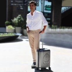 Biggdesign Ocean Handbagage Koffer - Reiskoffer - Grijs - Klein -Koffer Winkel 1200x1200 812