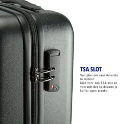 Princess Traveller Harlem - Handbaggage Koffer - Zwart - S - 55cm 20 Princess Traveller Harlem - Handbaggage Koffer - Zwart - S - 55cm -Koffer Winkel 1200x1200 813