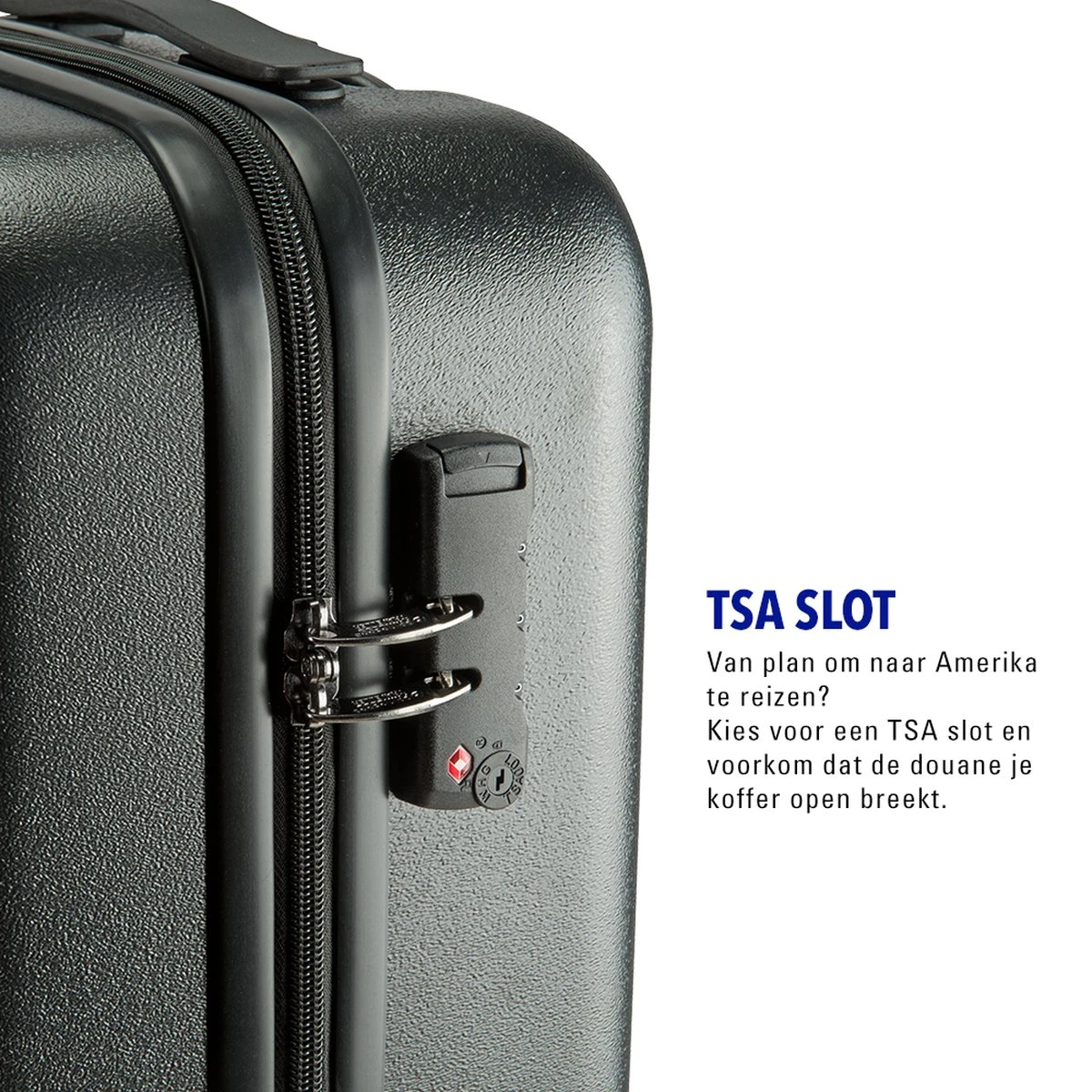 Princess Traveller Harlem - Handbaggage Koffer - Zwart - S - 55cm 7 Princess Traveller Harlem - Handbaggage Koffer - Zwart - S - 55cm - Afbeelding 5