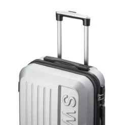 Swiss - Lausanne - Handbagage Koffer - 4 Wielen - TSA-Cijferslot - Zilver 9 Swiss - Lausanne - Handbagage Koffer - 4 Wielen - TSA-Cijferslot - Zilver -Koffer Winkel 1200x1200 977