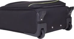 Decent Handbagage Koffer / Trolley / Reiskoffer - 50 Cm - 35 Liter - Polyester - Super-Light - Zwart -Koffer Winkel 1200x632