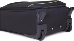 Decent Handbagage Koffer / Trolley / Reiskoffer - 50 Cm - 35 Liter - Polyester - Super-Light - Zwart -Koffer Winkel 1200x668