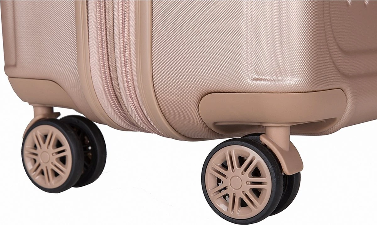 Decent Maxi-Air Handbagage Koffer - 42 Cm - Zalm Roze 9 Decent Maxi-Air Handbagage Koffer - 42 Cm - Zalm Roze - Afbeelding 7