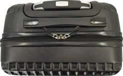 SB Travelbags Handbagage Koffer 55cm 4 Wielen Trolley - Zwart -Koffer Winkel 1200x745 1