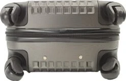 SB Travelbags Handbagage Koffer 55cm 4 Wielen Trolley - Donker Grijs -Koffer Winkel 1200x766