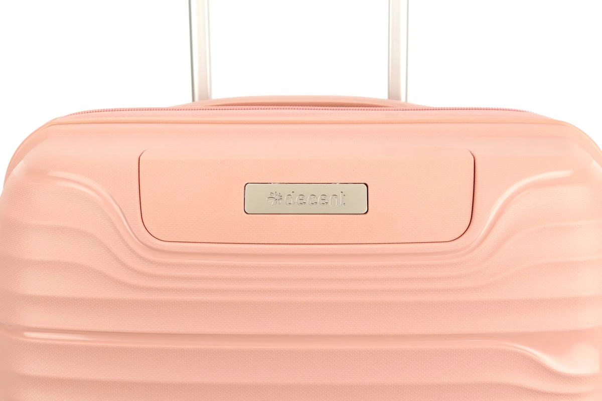 Decent EXPLORER PP Handbagage Trolley 55 Cm - 38 Liter - Pink 10 Decent EXPLORER PP Handbagage Trolley 55 Cm - 38 Liter - Pink - Afbeelding 8