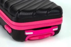 Decent Lumi Fix Handbagage Koffer - 55 Cm - Black/Pink 20 Decent Lumi Fix Handbagage Koffer - 55 Cm - Black/Pink -Koffer Winkel 1200x800 29