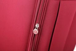 Decent D-Upright Handbagage Koffer - 55 Cm - TSA Slot - Bordeaux Rood -Koffer Winkel 1200x800 40