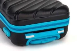 Decent Lumi Fix Handbagage Koffer - 55 Cm - Black/Blue 20 Decent Lumi Fix Handbagage Koffer - 55 Cm - Black/Blue -Koffer Winkel 1200x800 58