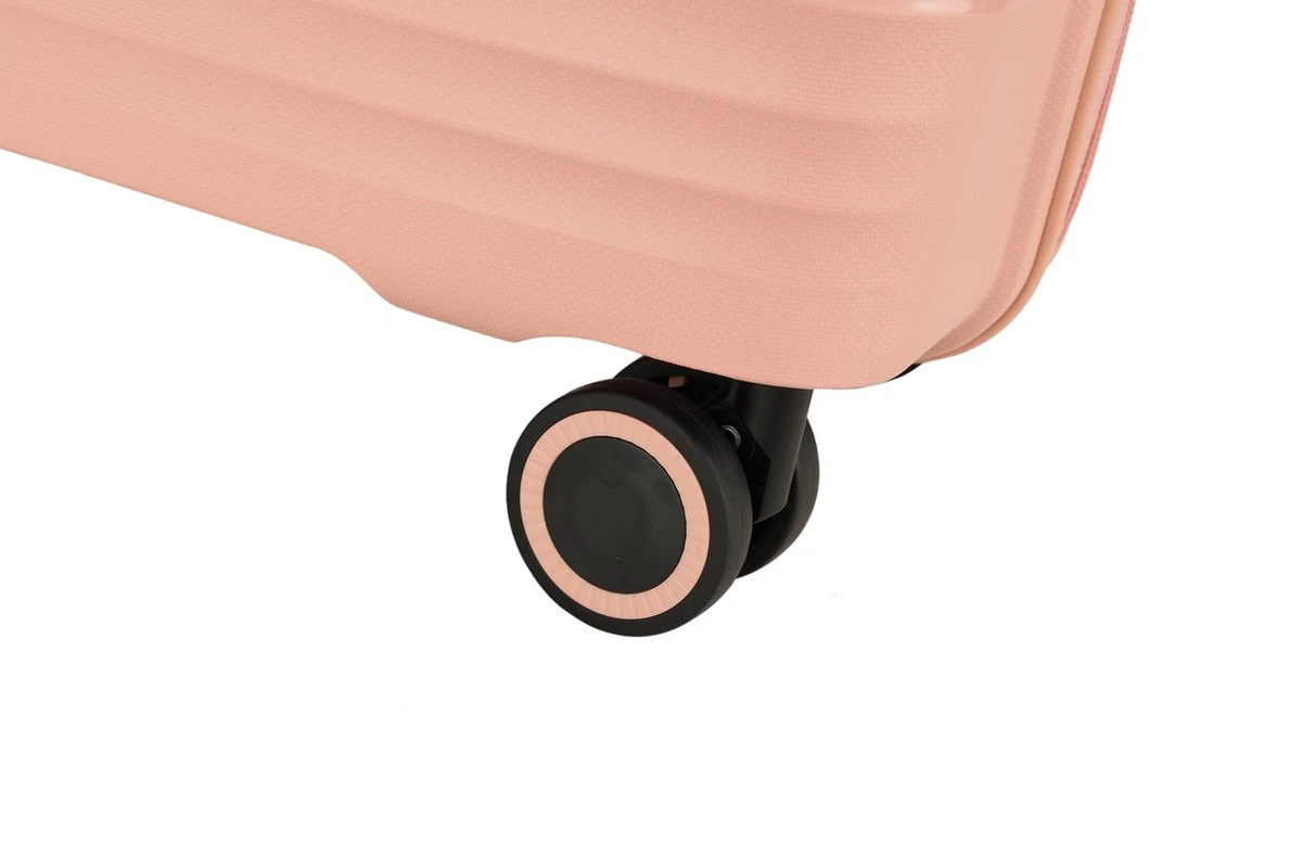 Decent EXPLORER PP Handbagage Trolley 55 Cm - 38 Liter - Pink 8 Decent EXPLORER PP Handbagage Trolley 55 Cm - 38 Liter - Pink - Afbeelding 6