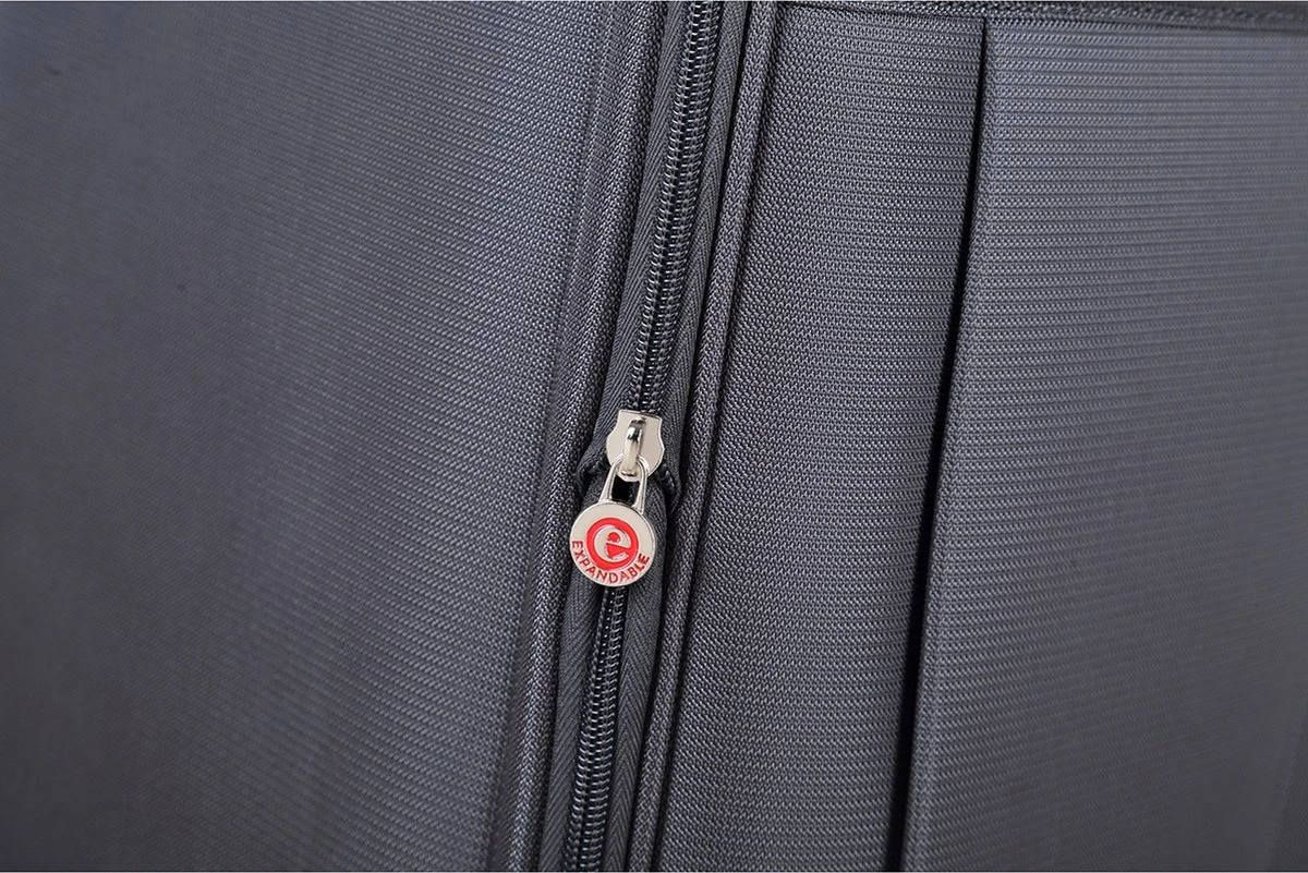 Decent D-Upright Large Koffer - 76 Cm Expandable - TSA Slot - Grijs 12 Decent D-Upright Large Koffer - 76 Cm Expandable - TSA Slot - Grijs - Afbeelding 10