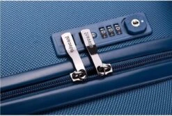 Decent Tranporto-One Grote Koffer - 76 Cm - TSA Slot - Dark Blue -Koffer Winkel 1200x809 6