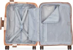 Delsey Moncey 4 Wheel Slim Cabin Trolley 55 Pink -Koffer Winkel 1200x819