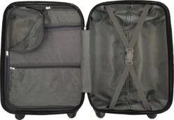 SB Travelbags Bagage Koffer 65cm 4 Wielen Trolley - Champagne -Koffer Winkel 1200x831 7
