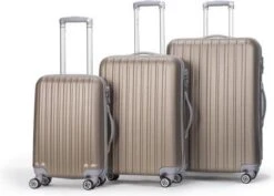 Decent Handbagage Koffer Tranporto - Formaat 55 X 35 X 20 Cm Kleur - Champagne -Koffer Winkel 1200x859 1