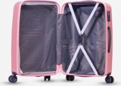 ©TROLLEYZ Ibiza No.3 - Reiskoffer 69 Cm -Pink 14 ©TROLLEYZ Ibiza No.3 - Reiskoffer 69 Cm -Pink -Koffer Winkel 1200x862