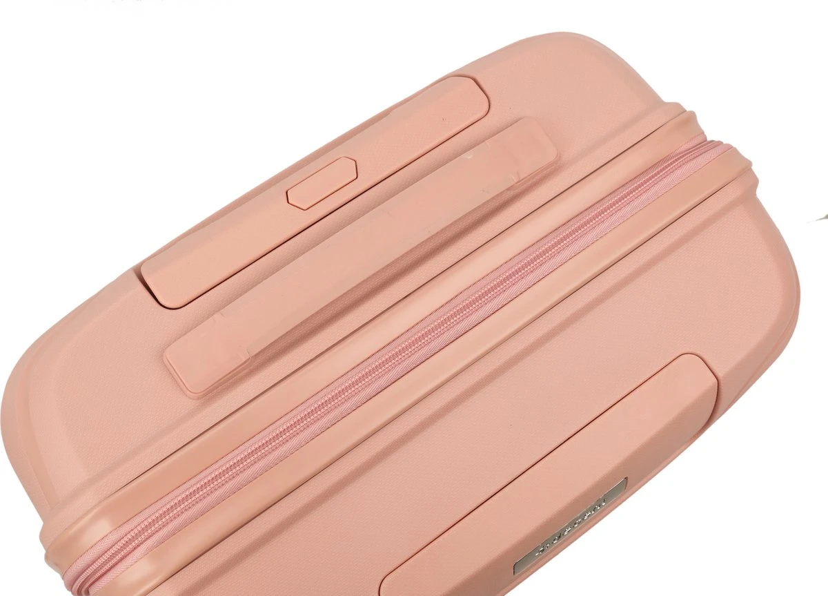 Decent EXPLORER PP Handbagage Trolley 55 Cm - 38 Liter - Pink 7 Decent EXPLORER PP Handbagage Trolley 55 Cm - 38 Liter - Pink - Afbeelding 5