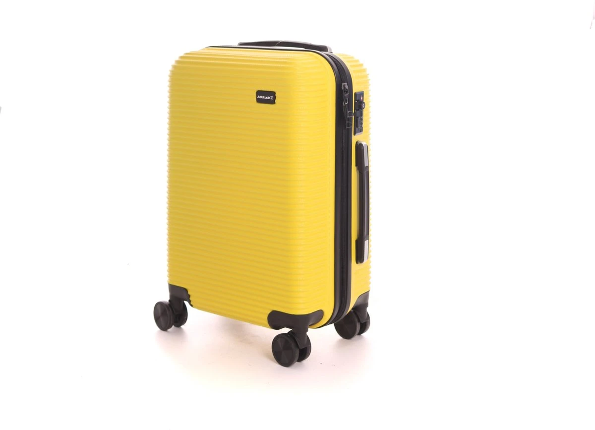 AttitudeZ Air-Z Handbagage Koffer Geel 55cm - TSA-slot 10 AttitudeZ Air-Z Handbagage Koffer Geel 55cm - TSA-slot - Afbeelding 8