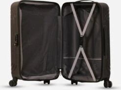 ©TROLLEYZ Florence No.7 - Reiskoffer 69 Cm - Night Black -Koffer Winkel 1200x888 1