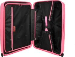 Decent CROSS-ONE PP Trolley 76 Cm - 94 Liter - TSA Slot - Pink -Koffer Winkel 1200x913 6