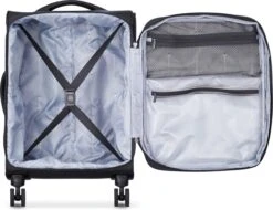 Delsey Optimax Lite Handbagage Koffer 55cm - Zwart 9 Delsey Optimax Lite Handbagage Koffer 55cm - Zwart -Koffer Winkel 1200x924