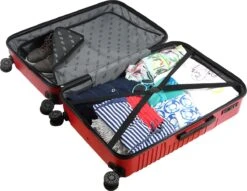 Biggdesign Cats Handbagage - Reiskoffer - Koffer - Rood -Koffer Winkel 1200x928 1